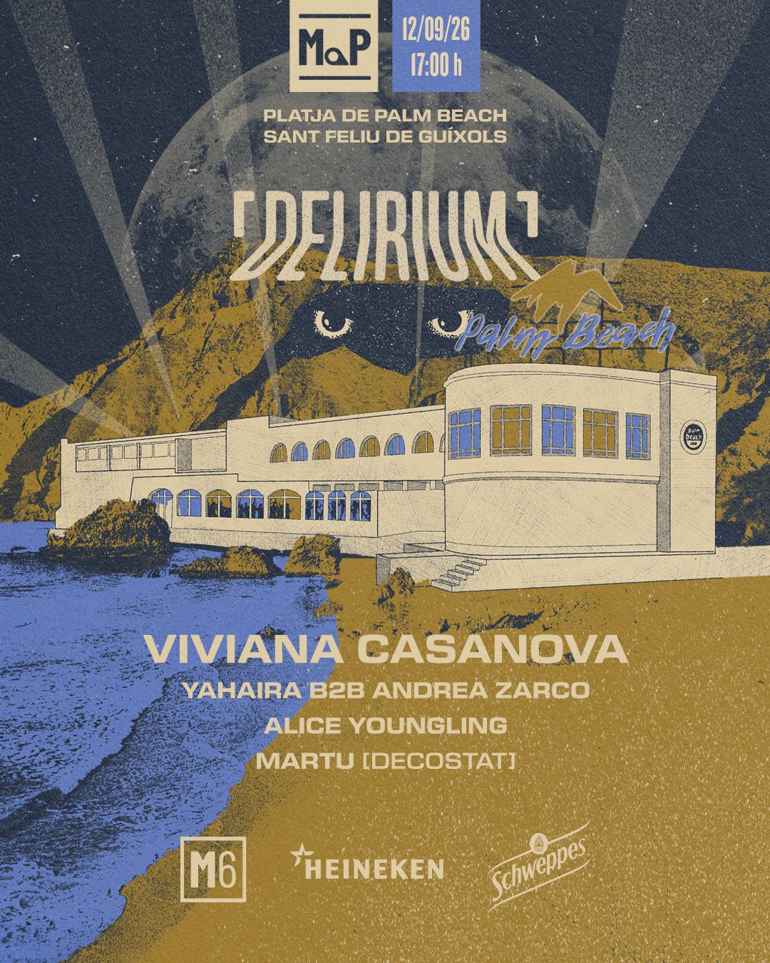 L'entitat Mascanada6 i Delirium transformaran la platja de Palm Beach de Sant Feliu de Guíxols en una pista de ball la tarda-vespre del dissabte 12 de setembre